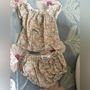 Bonpoint Floral Baby Ensemble in Pastel Hues